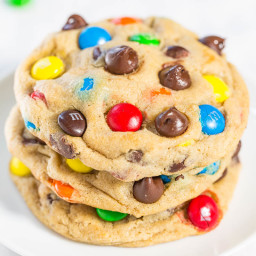The Best Soft and Chewy M&M'S Cookies