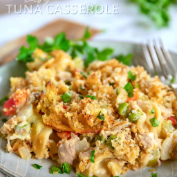 The Best Tuna Casserole with Noodles