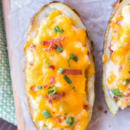 The BEST Twice Baked Potatoes