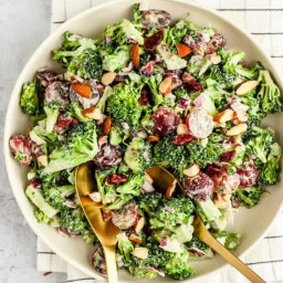 The Best Vegan Broccoli Salad Ever