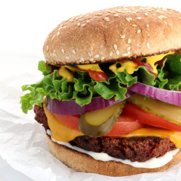 The Best Vegan Seitan Burger!