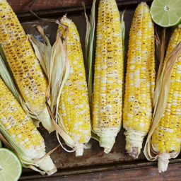 The Best Way to Eat Corn Is Grilled and Covered in Spicy Aioli