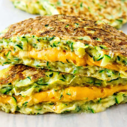 The Best Zucchini Grilled Cheese