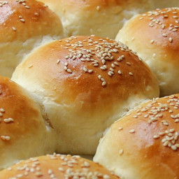 The Bread Bible's Sesame Burger Buns Recipe