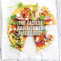 The Easiest Cauliflower Pizza Crust