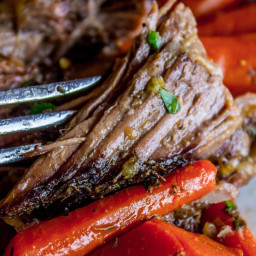 The Easiest Fall-Apart Pot Roast (Slow Cooker)