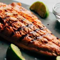 The Easiest Spicy Lime Grilled Salmon