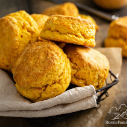 The EASIEST Sweet Potato Buttermilk Biscuits