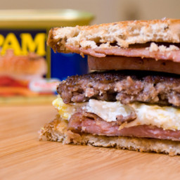 The Full Monty Python - Spam Egg Sausage and Spam Sandwich Recipe