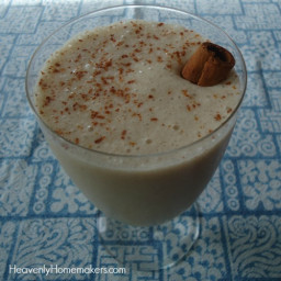 The Most Amazing Cinnamon Smoothie (with a Dairy Free Option)