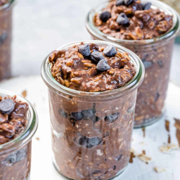 The most delicious Chocolate Overnight Oats