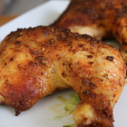 The Most Flavorful Baked Chicken Leg Quarters
