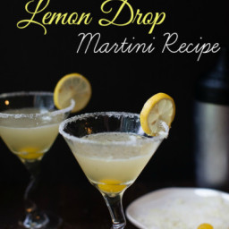 The Perfect Lemon Drop Martini Recipe