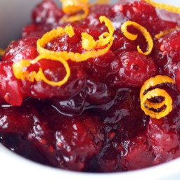 The Secret Ingredient (Cranberry): Cranberry Chutney with Orange and Crysta