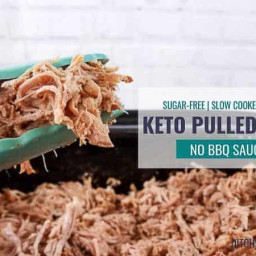 The SECRET to making Keto Slow Cooker Pulled Pork + VIDEO — without t