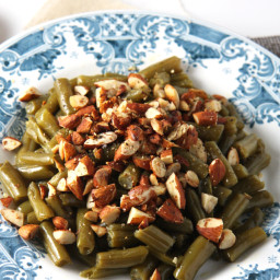 The Simplest Almond Green Bean Side Dish