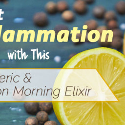 The Turmeric and Lemon Morning Elixir
