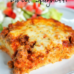 The Ultimate Baked Spaghetti