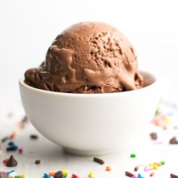 The Ultimate Healthy Chocolate Ice Cream