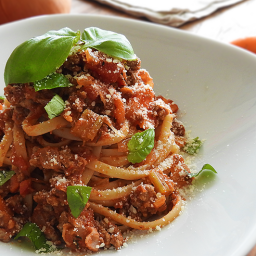 The Ultimate Linguine Bolognese
