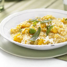 The ultimate makeover: Risotto with squash and sage