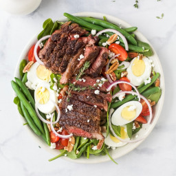 The Ultimate Ribeye Steak Salad with Balsamic Vinaigrette
