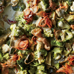The Ultimate Vegetarian Broccoli-Artichoke Casserole