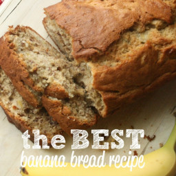 The Very Best Banana Bread Recipe