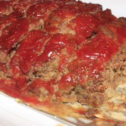 The Very Best Glazed Meatloaf