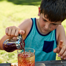 The Whole Family Will Love These DIY Pomegranate-Mint Sodas