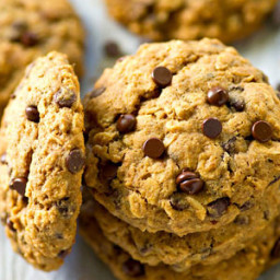 The World's Best Oatmeal Chocolate Chip Cookies