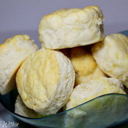 The World's Easiest Sour Cream Biscuits (only 3 ingredients)