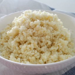 Thermomix Cheesy Cauliflower Rice