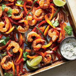 These 20-Minute Sheet Pan Shrimp Fajitas Are Perfect for Easy Weeknight Din