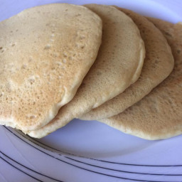 These are our favourite Allergy Friendly Pancakes. They're fluffy, moist, a