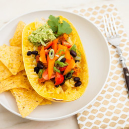 These Spaghetti Squash Burrito Bowls Are a Low-Carb, One-Bowl Wonder