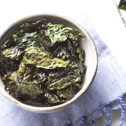 These Spicy-Sweet Sriracha Kale Chips Pack an Umami Punch