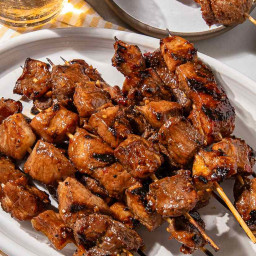 These Sticky-Sweet and Savory Pork Skewers Will Disappear Fast