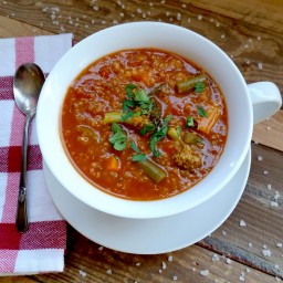 Thick and Hearty Quinoa Vegetable Soup