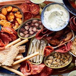 This 16-Serving Tinned-Seafood Platter Is a Simple Way to Feed a Holiday Cr