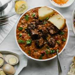 This Bukharian Jewish Meaty Rice Dish is the Crockpot Meal You Need