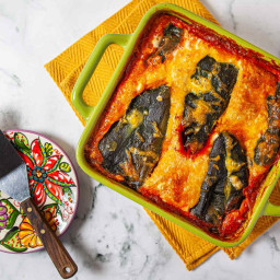 This Cheesy Casserole Is a Crowd-Friendly Version of Chiles Rellenos