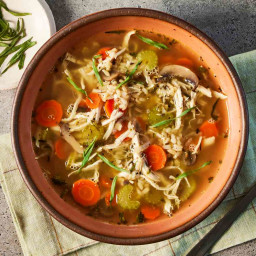 This Cozy Chicken & Rice Soup Needs Just One Pot