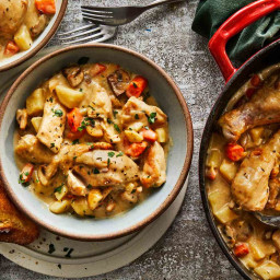 This Cozy Creamy Chicken Stew is Ready in Just an Hour