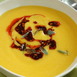 This Creamy Baked Feta & Butternut Squash Soup Is Like a Hug in a Bowl