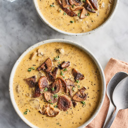 This Creamy Mushroom Soup Is Deeply Satisfying