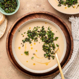 This Creamy White Bean Soup with Sage Gremolata Is Easier Than It Sounds