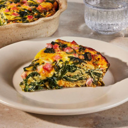 This Ham & Spinach Quiche Is as Simple as It Gets