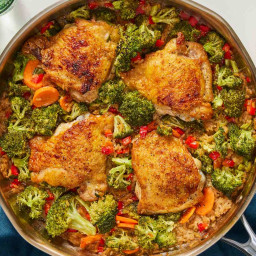 This Honey-Garlic Chicken Casserole Is the One-Pot Recipe of Your Dreams