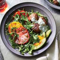 This Meatball and Tomato Salad Packs 20% of Your Daily Potassium